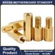 thumbnail image 2 of H5.5xM4 Copper Threaded Motherboard Standoff Hex Brass Male Female Standoffs Column Double Pass Hex Brass Hollow Pillar 5-20Pcs, 2 of 5