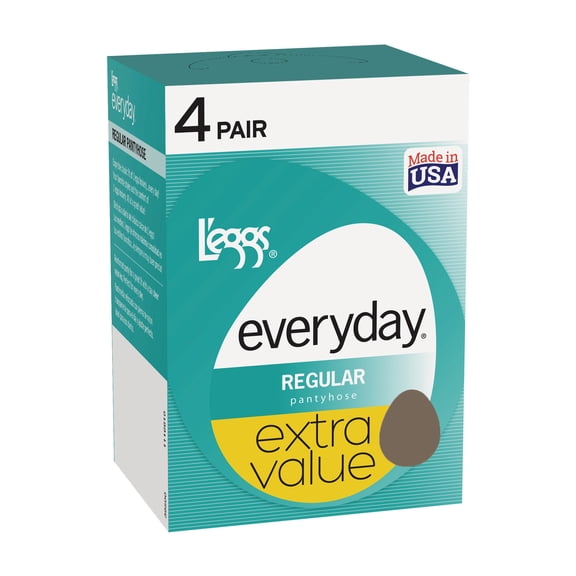 L'eggs Everyday Regular Pantyhose, 8 pack