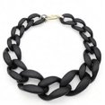thumbnail image 5 of Vintage Resin Acrylic Collar Chunky Choker Statement Bib Chain Necklace Pendants, 5 of 5