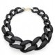 thumbnail image 5 of Vintage Resin Acrylic Collar Chunky Choker Statement Bib Chain Necklace Pendants, 5 of 5
