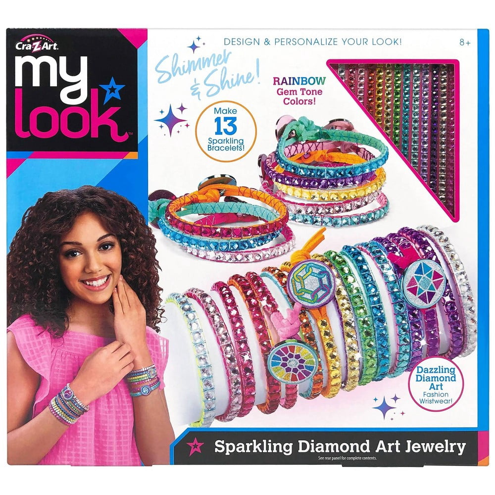 My Look Sparkling Diamond Art Jewelry