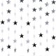 thumbnail image 1 of Guirnalda de estrellas brillantes para decoración de fiestas, 130 pies de estrellas doradas brillantes colgantes, telón de fondo para compromisos, bodas, baby showers, cumpleaños y Navidad., 1 of 5