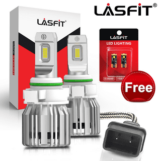 Lasfit 9006 HB4 LED Headlight Bulbs Low Beam/Fog Light, Super Bright 72W  8000LM 6000K