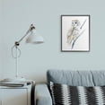 thumbnail image 3 of Stupell Industries Soft Arctic Owl Perched on Minimal Branch Black Framed, 16 x 20, Design by Annie Warren, 3 of 5