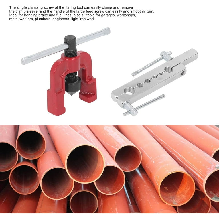 SLGHLSAHG Copper Pipe Flaring Tool with Jig 3/16in 1/4in 5