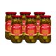 thumbnail image 1 of YBQF Sliced Hot Jalapeno Peppers| Gluten Free, Kosher, Keto | 16 Fluid Ounce Jar (Pack of 6), 1 of 5