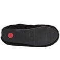 thumbnail image 5 of Fitflop Womens Furry Slipper Bootie Shoes, All Black, US 10, 5 of 6