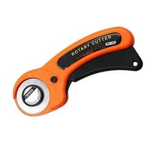 Fule Rotary Cutter, Professional 45mm Rotary Fabric Cutter, Rotary Cutter  for Fabric, Card Paper Sewing Quilting Roller Fabric Cutting Tailor  Scissors
