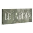 thumbnail image 3 of Stupell Industries Le Jardin Garden Sign Canvas Wall Art design by Lil' Rue, 20 x 48, 3 of 7