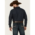 thumbnail image 5 of Blue Ranchwear Men's Heavyweight Dark Wash Denim Snap Western Shirt Dark Blue Medium, 5 of 5