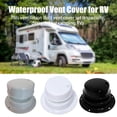 thumbnail image 1 of Meileang RV Plumbing Vent Cap Plastic RV Roof Sewer Vent Cover Replacement for RV Trailer Motorhome 1 to 2 3/8 Inch Pipe, 1 of 8