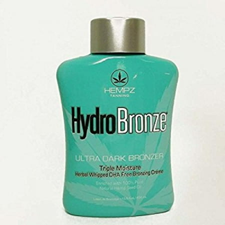 - Hempz HYDROBRONZE Ultra Dark Triple Bronzer - 13.5 oz.
