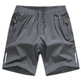 thumbnail image 5 of Pantalones deportivos de seda de hielo de verano para hombre, pantalones cortos de cinco puntos de gran tamaño, finos, transpirables, sueltos, de gran tamaño, informales, de secado rápido,, 5 of 5