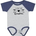 thumbnail image 3 of Inktastic I Love My Grandma Heart and Arrows Boys or Girls Baby Bodysuit, 3 of 5