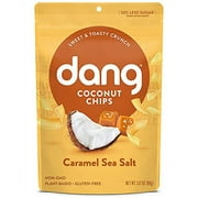 Dang Toasted Coconut Chips, Caramel Sea Salt, 3.17 Ounce