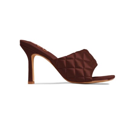 

Ladies Vintage Style High Heels Sandals Casual Square Peep Toe Shoes Summer Beach Supply 43 Brown