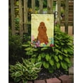 thumbnail image 2 of Carolines Treasures BB6095GF Easter Eggs Cocker Spaniel Red Garden Size Flag, 2 of 3
