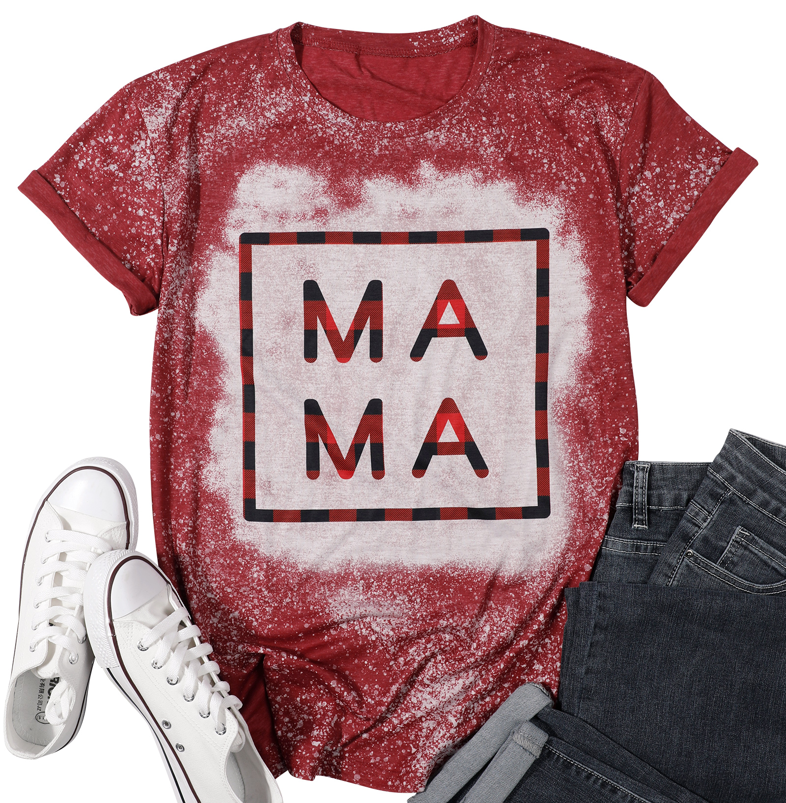 T-Shirt Tee Casual Short Sleeve Tops 