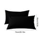 thumbnail image 3 of Funda de Almohada Refrescante para Quienes Duermen con Calor y Sudan Por La Noche | Poliéster Transpirable | Funda de Almohada de Terciopelo Suave y Larga | Paquete de 2 (Blanco, 48 X 74 Cm), 3 of 6