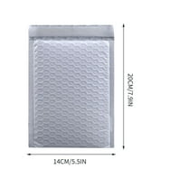 White Bubble Mailers | 10x13 Inch Padded Envelopes with Self-Seal Closure | Protective Cushioned Shipping Bags for Documents, Jewelry & Small Items | 1 Pack