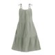 thumbnail image 1 of Vestido de gasa de verano Gibobby Vestido primavera verano color sólido Empalme caramelo, 1 of 5
