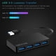 thumbnail image 4 of 5Gbps de Alta Velocidad USB 3.0 Hub 4 Puertos Adaptador Divisor USB para PC Fuente de AlimentacióN para Computadora PortáTil, 4 of 5