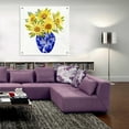 thumbnail image 5 of Epic Art 'Sun Flower Still Life II' by Tim O'Toole, Acrylic Glass Wall Art, 36"x36", 5 of 6