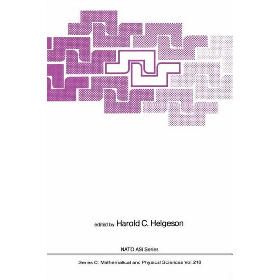 NATO Science Series C: Chemical Transport in Metasomatic Processes, Book 218, (Paperback)