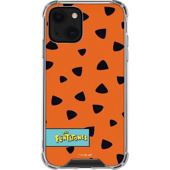 Skinit Cartoons Fred Flintstone Outfit Pattern iPhone 13 Clear Case
