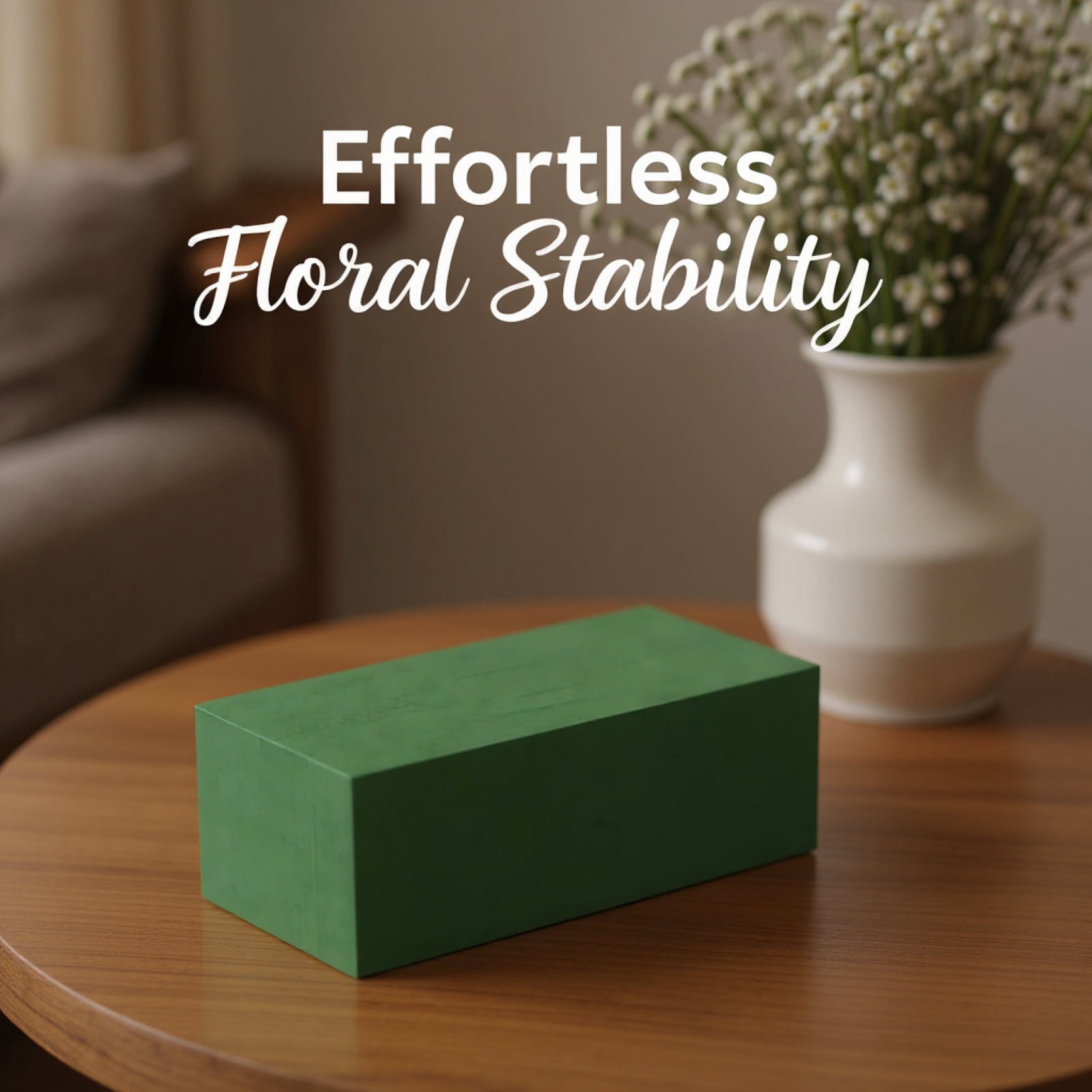 30 Pack Wet & Dry Floral Foam Blocks – 5.5*3.1*1.8in Flower Mud Brick for Fresh & Artificial Arrangements, Wedding, Birthday & Event Decor