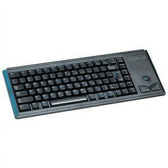 Cherry Electronics Cherry Electronics G84-4420Lpbeu-2 Cherry Electronics, G84-4420, Keyboard, 15In Ultra Slim, 83 Key, International Layout, Black, Track Ball, Tampoprinted Keycaps, 2 Ps/2 Keyboards