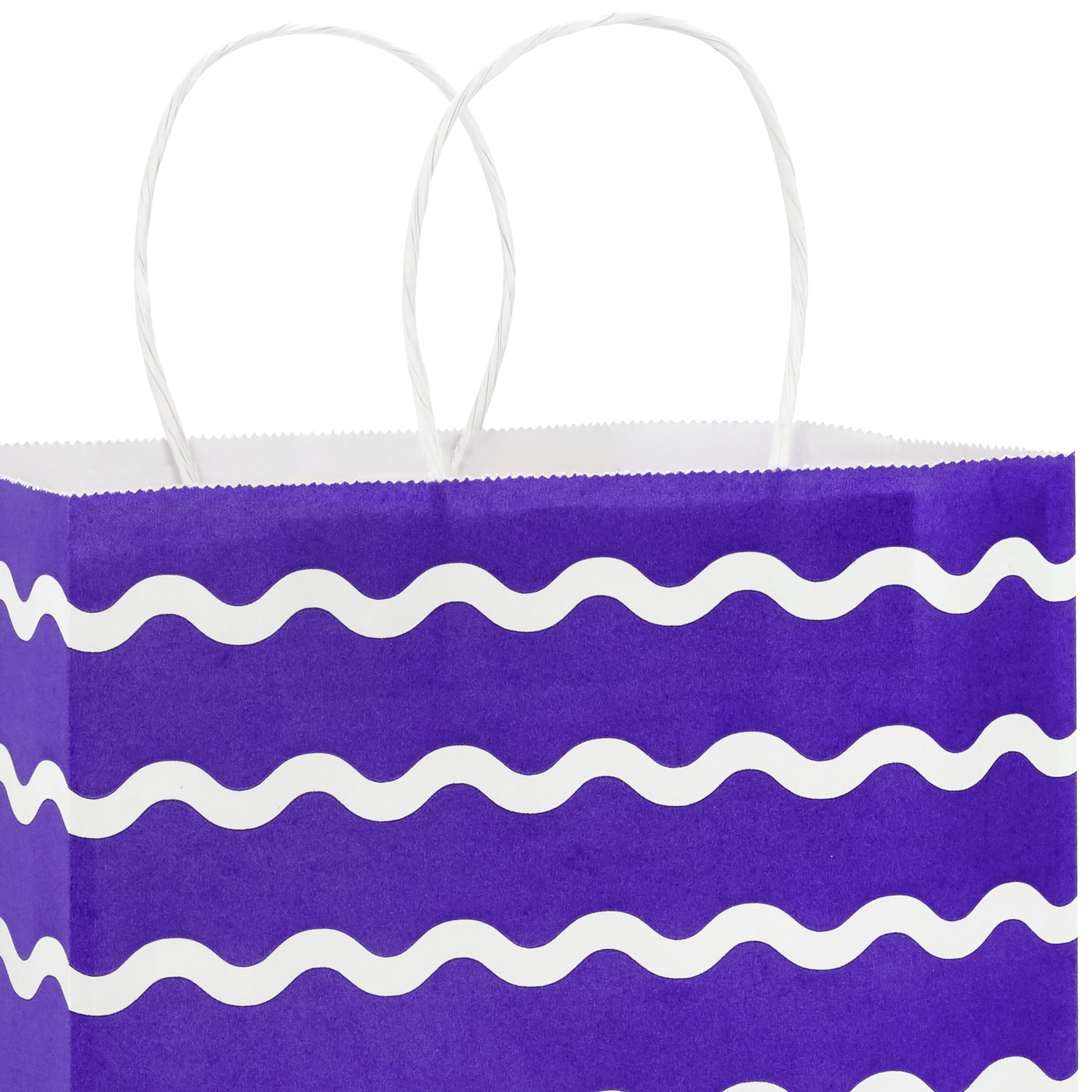 Hallmark Large Gift Bag (Purple Ripples)