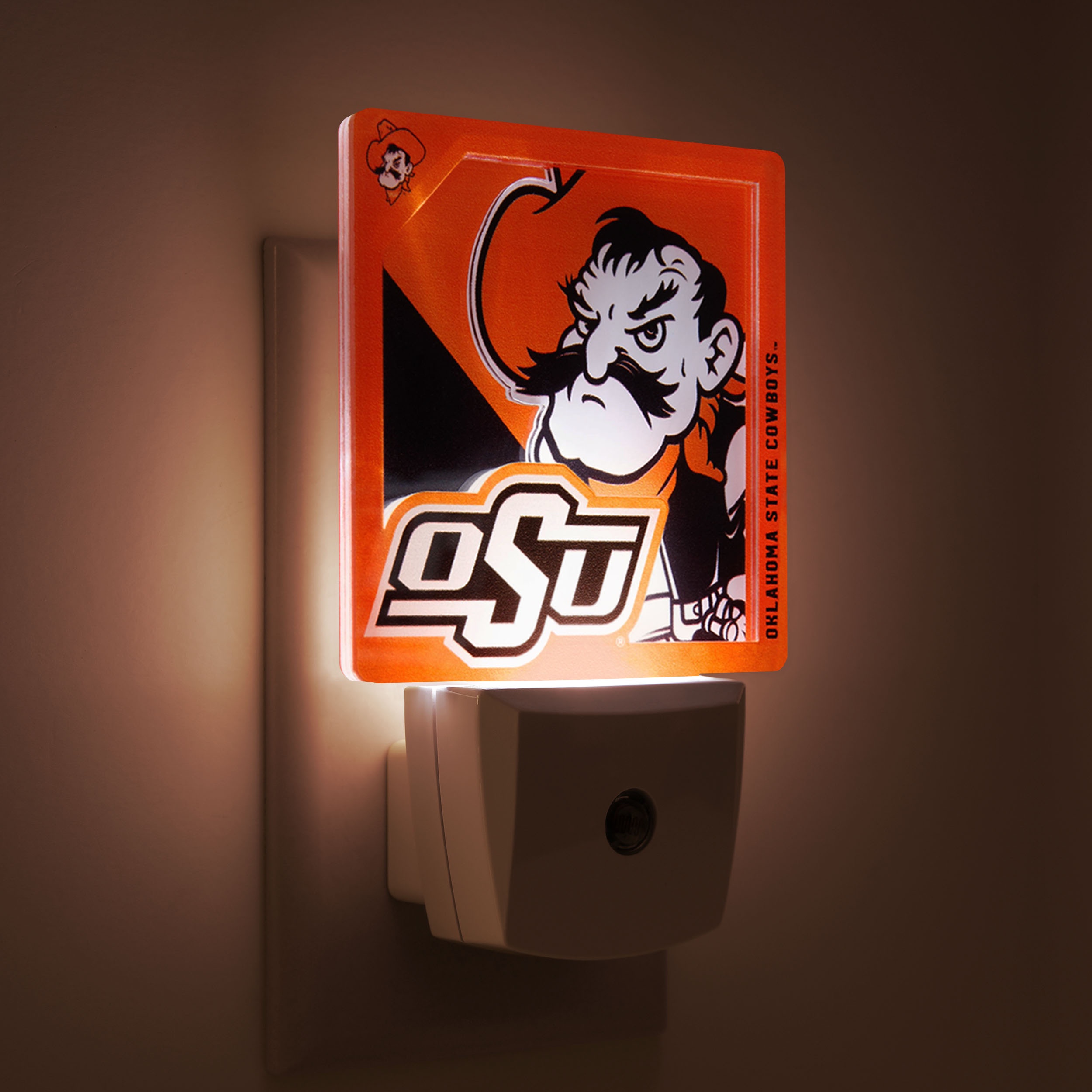 Oklahoma State Cowboys Logo Series Nite Light