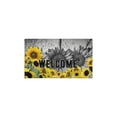 thumbnail image 2 of 2 Piece Grey Sunflower Flowers Rug Kitchen Rug Set, Decor Kitchen Rugs, Absorbent Non-Slip Washable Floor Mats, Home Indoor Runner Rugs 17"x47"+17"x30", 2 of 7