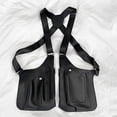 thumbnail image 2 of Guardurnaity Bolso de pecho negro para exteriores con múltiples bolsillos impermeable y correas ajustables bolso de chaleco versátil Bolsas de mensajero y de hombro, 2 of 6