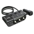 thumbnail image 1 of 3 Socket Cigarette Lighter Adapter 3 USB+2 Type C Port Quick Car Charger Splitter with LED Voltage Display and on/off Switch for iPhone Samsung, 1 of 7