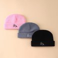 thumbnail image 1 of Lindbes 3pcs Baby Dinosaur Embroidery Beanie, 1 of 5