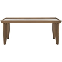 SAFAVIEH Naios Modern Wood Coffee Table, Sand