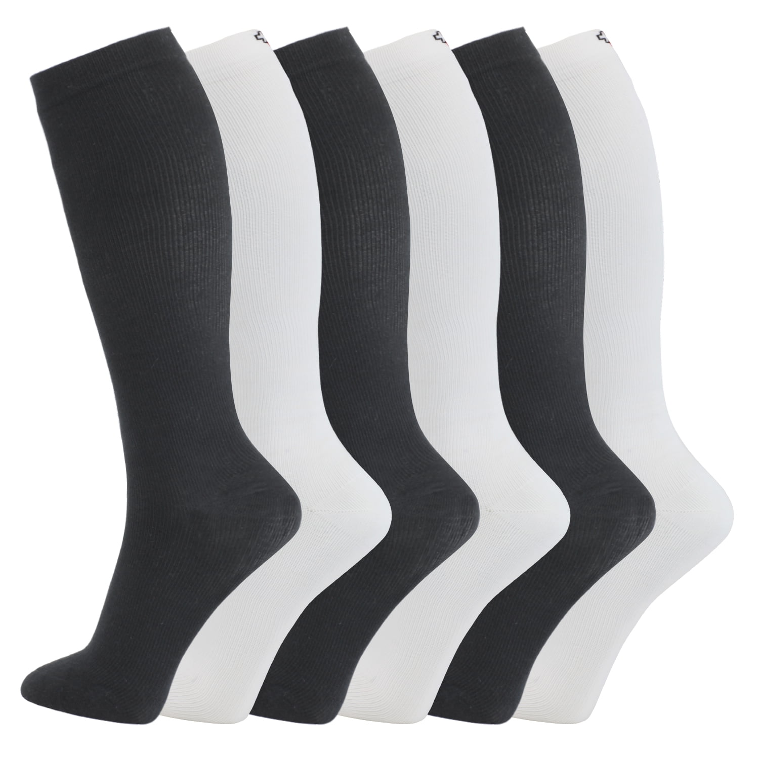 +MD Unisex Over-the-Calf Compression Socks Stockings 6 Pair - Walmart.com