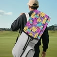 thumbnail image 4 of Yuyamidu Colorful Palm Leaves Golf Bag Cover Tropical Golf Bag Dust Cover Fashion Golf Caddy Bags Covers Golf Gifts for Men Women Golf Club Bag Accessories, 4 of 8