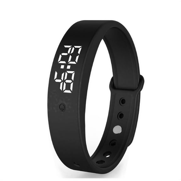 CCOCC Smart Wristband,Continuous Temperature Measurement Smart Bracelet,Silent Vibrating Alarm Smart Wristband,30-Day Rechargeable Smart Wristband