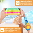 thumbnail image 4 of Joyfy Juego de 3 Cubos Plegables con Palas y Bolsa de Malla, Juguetes de Arena Multiusos para Niños, Ideal para Playa, Camping, Fiestas en la Playa y Divertidas Actividades de Verano, 4 of 8