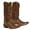 Distressed Brown, variant on TuffRider Women Cowtown Mid Height Embroidered Leather Snip Toe Western Boots