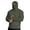 Army Green Sun Shirt for Men, variant on Mrmaere Men's UPF 50 Sun Protection Full Face Cover Hoodie Pullover Long Sleeve Outdoor Hiking Shirt Black M