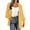 Yellow, variant on Ofreoo Plus Size Sweaters for Women Fashion Winter Loose Solid Long Sleeve Cardigan,Holiday,Wedding,Party ,on Clearance