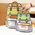 thumbnail image 4 of Creative Gifts Packaging Bags School Bag Shape Candy Snack Self-lock Bags, 4 of 8