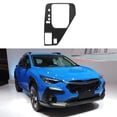 thumbnail image 1 of Unique Bargains ABS Gear Shift Knob Button Cover for Subaru Crosstrek 2024 Console Gear Panel Control Decal Trim Sticker Interior Accessories Carbon Fiber Black, 1 of 6
