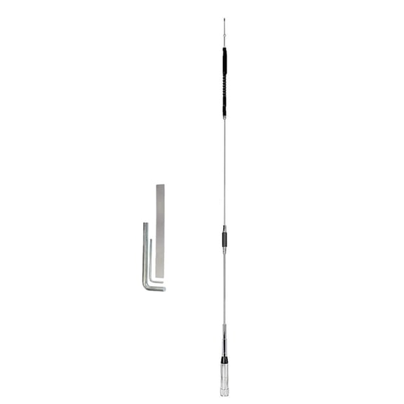 Quad Band Mobile Radio Antenna 29/50/144/430MHz Whip Omnidirectional with PL259 Connector