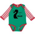 thumbnail image 3 of Inktastic Always Be a Dragon Boys or Girls Long Sleeve Baby Bodysuit, 3 of 5