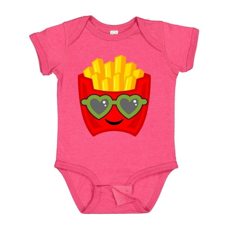 

Inktastic French Fries Funny Fry Lover Gift Baby Boy or Baby Girl Bodysuit